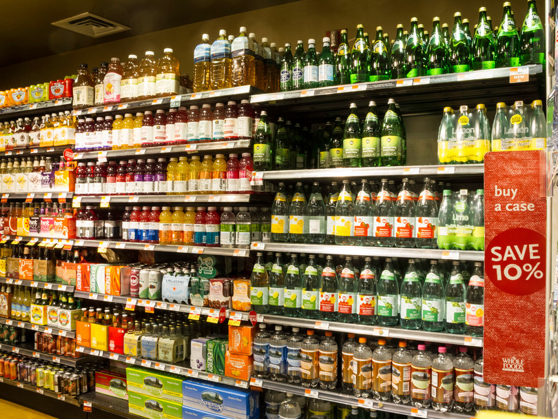 Fruit-based waters, such as aguas frescas, belong to a market with a larger number of producers selling similar but not identical drinks.